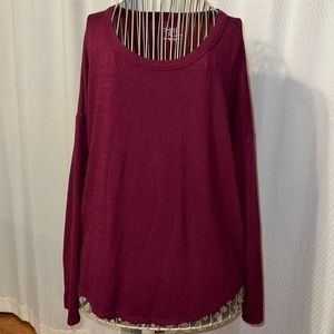 Dark Red Long Sleeve
